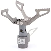 Horno de gas 3000T de BRS- ultraligero- de aleación de titanio- portátil- para camping- 25 g